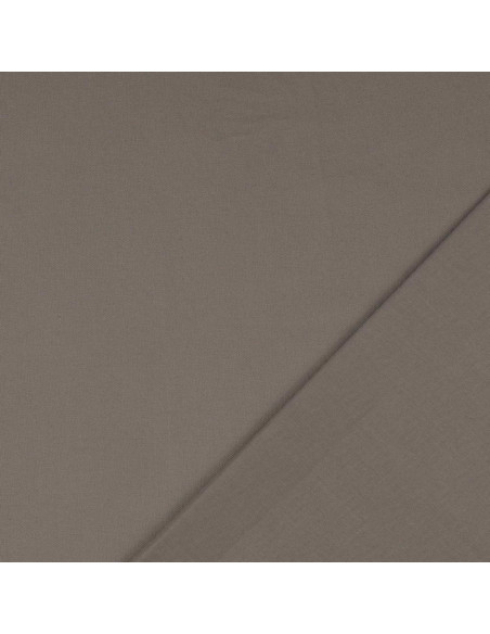 Tessuto cotone cretonne tinta unita - Grigio piombo