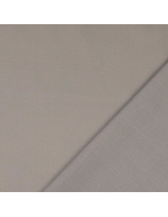Tessuto cotone cretonne unito - Grigio chiaro 2
