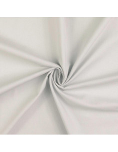 Tessuto cotone cretonne tinta unita - Grigio argilla