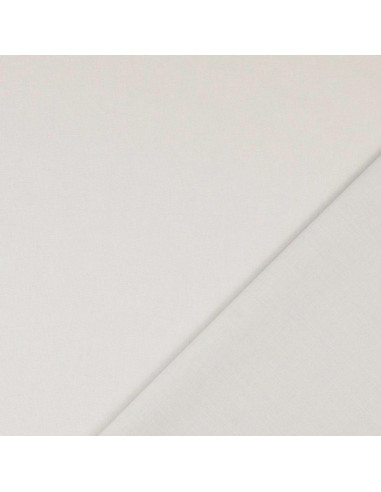 Tessuto cotone cretonne tinta unita - Grigio argilla