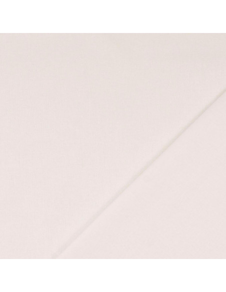 Tessuto cotone cretonne unito - Bianco