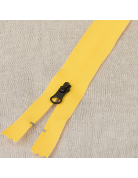 Chiusura invisibile impermeabile 20 cm - Giallo