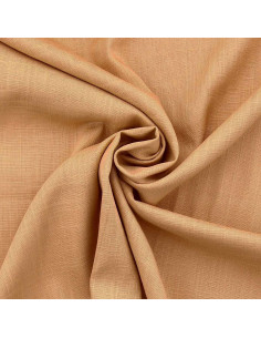 Tessuto lino viscosa - Beige dorato 2