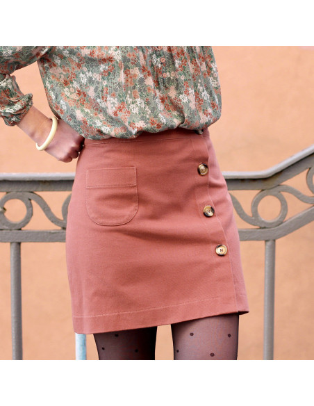 Tessuto gabardine twill pesante Siena - La Maison Naïve