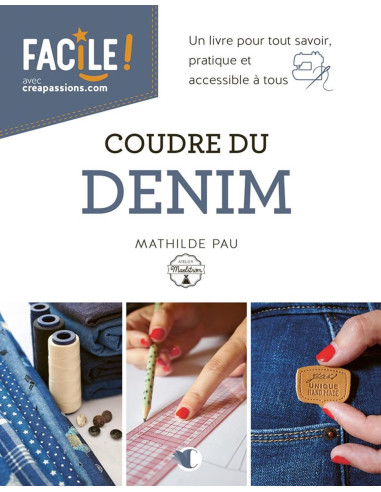 Libro cucire il denim
