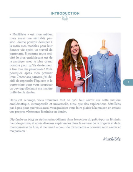 Libro cucire il denim