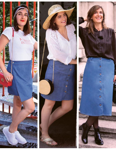Libro cucire il denim