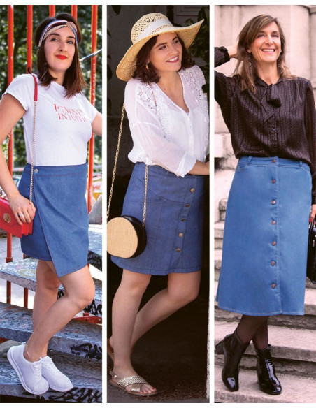 Libro cucire il denim