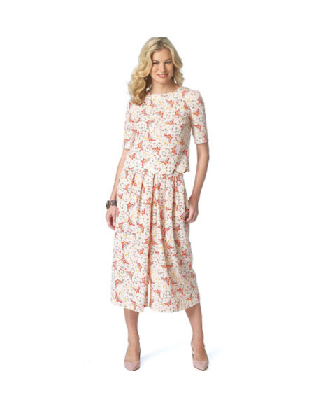 Modello di gonna-pantalone - Butterick 6178