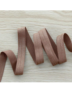 Nastro elastico satinato pre-piegato 15 mm di larghezza - Talpa