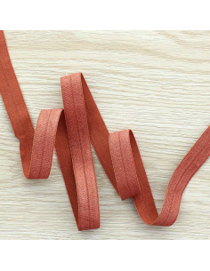 Nastro elastico satinato pre-piegato 15 mm di larghezza - Scoiattolo