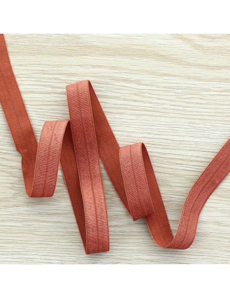 Nastro elastico satinato pre-piegato 15 mm di larghezza - Scoiattolo