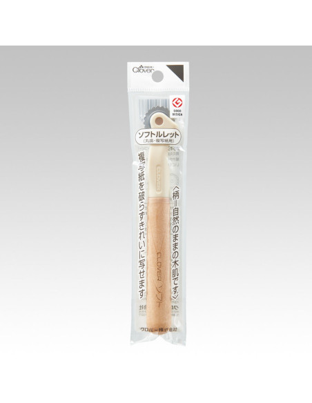 Rotella per tracciare con dentellatura arrotondata e manico in legno Clover