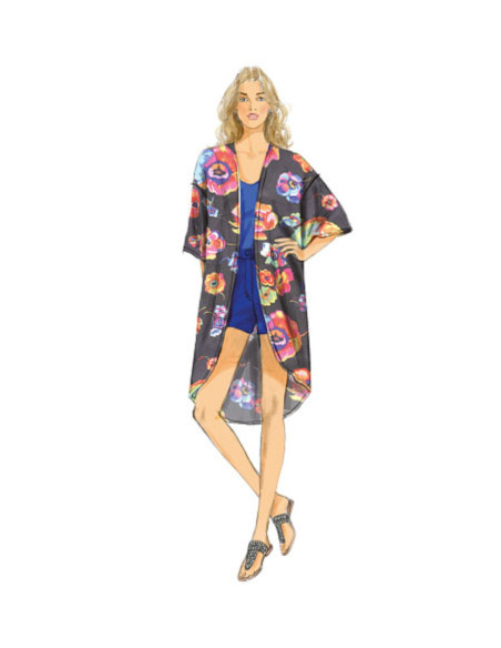 Modello di kimono - Butterick 6176
