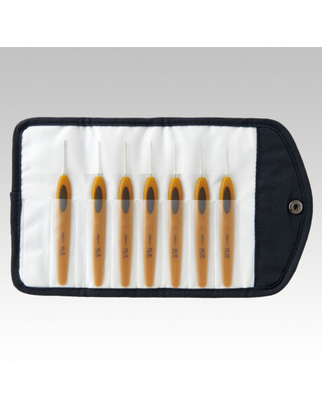 Set di uncinetti Clover Soft Touch Lace