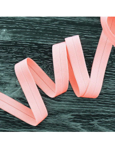 Nastro elastico pre-piegato opaco largo 20 mm - Rosa pastello