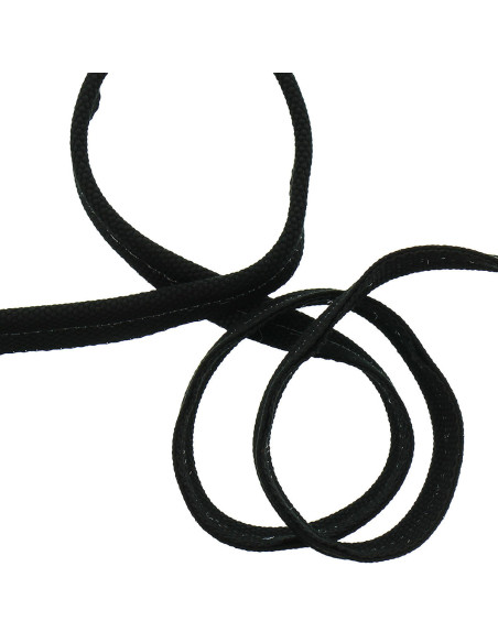 Cinghia con bordino esterno - Nero