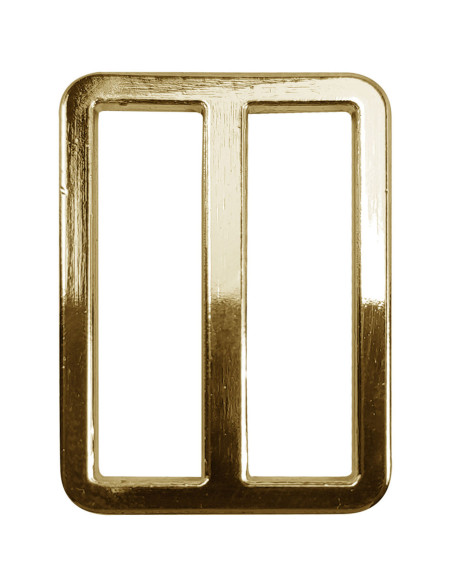 Fibbia passante in metallo premium - Oro giallo 32 mm