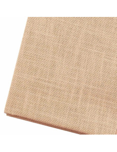 Taglio di tessuto sashiko 50 cm x 55 cm - Naturale