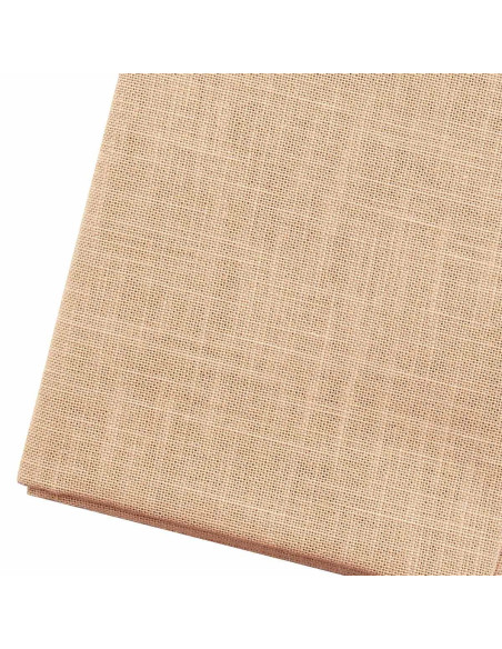 Taglio di tessuto sashiko 50 cm x 55 cm - Naturale