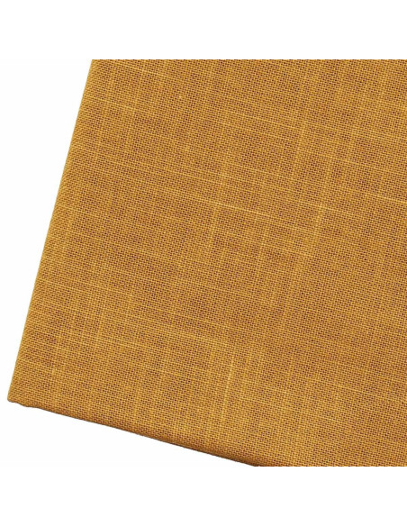 Pezzo di tessuto sashiko 50 cm x 55 cm - Senape
