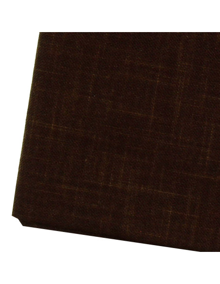 Pezzo di tessuto sashiko 50 cm x 55 cm - Marrone