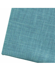 Taglio di tessuto sashiko 50 cm x 55 cm - Azzurro