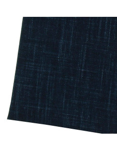 Taglio di tessuto sashiko 50 cm x 55 cm - Blu marino