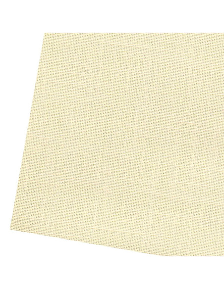 Pezzo di tessuto sashiko 50 cm x 55 cm - Ecru