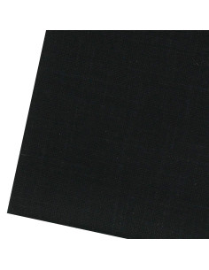 Taglio di tessuto sashiko 50 cm x 55 cm - Nero