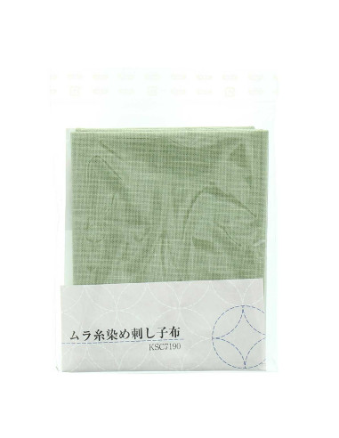 Taglio di tessuto sashiko 50 cm x 55 cm - Mandorla