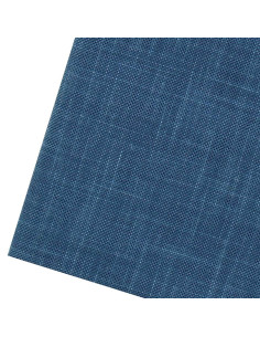 Taglio di tessuto sashiko 50 cm x 55 cm - Blu reale