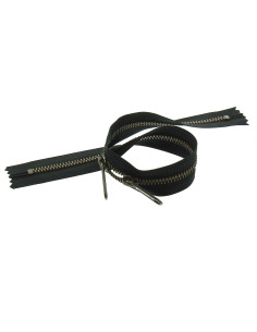 Chiusura schiena a schiena in metallo per borse 40 cm - Nero e bronzo 2
