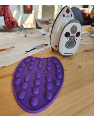Supporto per ferro da stiro mini in silicone Rascol - Viola