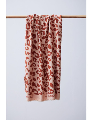 Tessuto twill viscosa - Urban Leo Rose