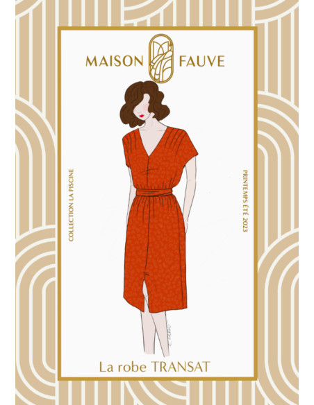 Modello di abito Transat - Maison Fauve