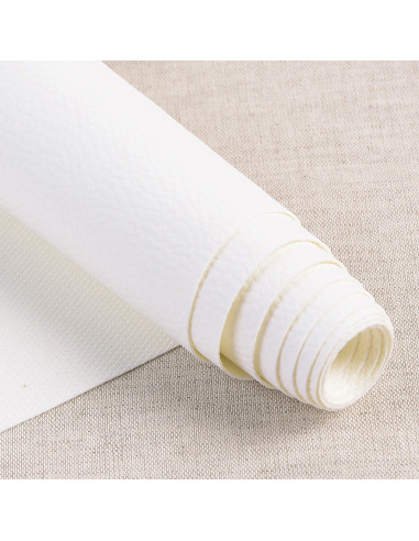 Coupon simile Karla 140 cm x 50 cm - Bianco