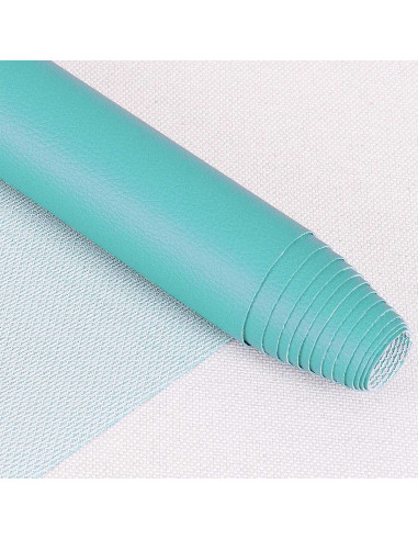 Coupon simile Karla 140 cm x 50 cm - Turchese