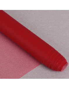 Coupon simile Karla 140 cm x 50 cm - Rosso