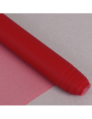 Coupon simile Karla 140 cm x 50 cm - Rosso