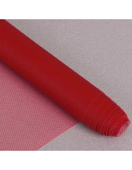 Coupon simile Karla 140 cm x 50 cm - Rosso