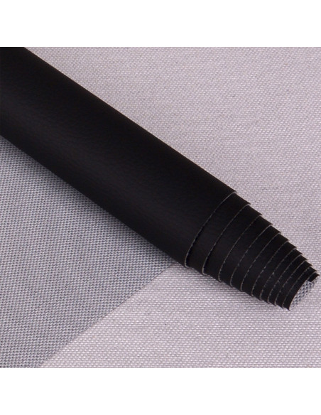 Coupon simile Karla 140 cm x 50 cm - Nero