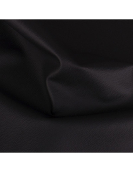 Coupon simile Karla 140 cm x 50 cm - Nero