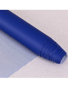 Coupon simile Karla 140 cm x 50 cm - Blu reale