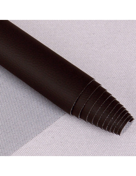 Coupon simile Karla 140 cm x 50 cm - Cioccolato