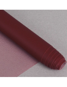Coupon simile Karla 140 cm x 50 cm - Bordeaux