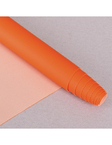 Coupon simile Karla 140 cm x 50 cm - Arancione