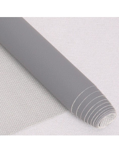 Coupon simile Karla 140 cm x 50 cm - Grigio topo