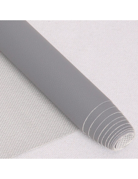 Coupon simile Karla 140 cm x 50 cm - Grigio topo