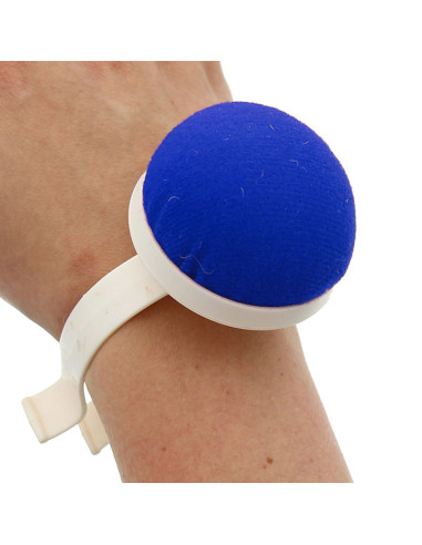 Bracciale porta spilli primo prezzo - Blu